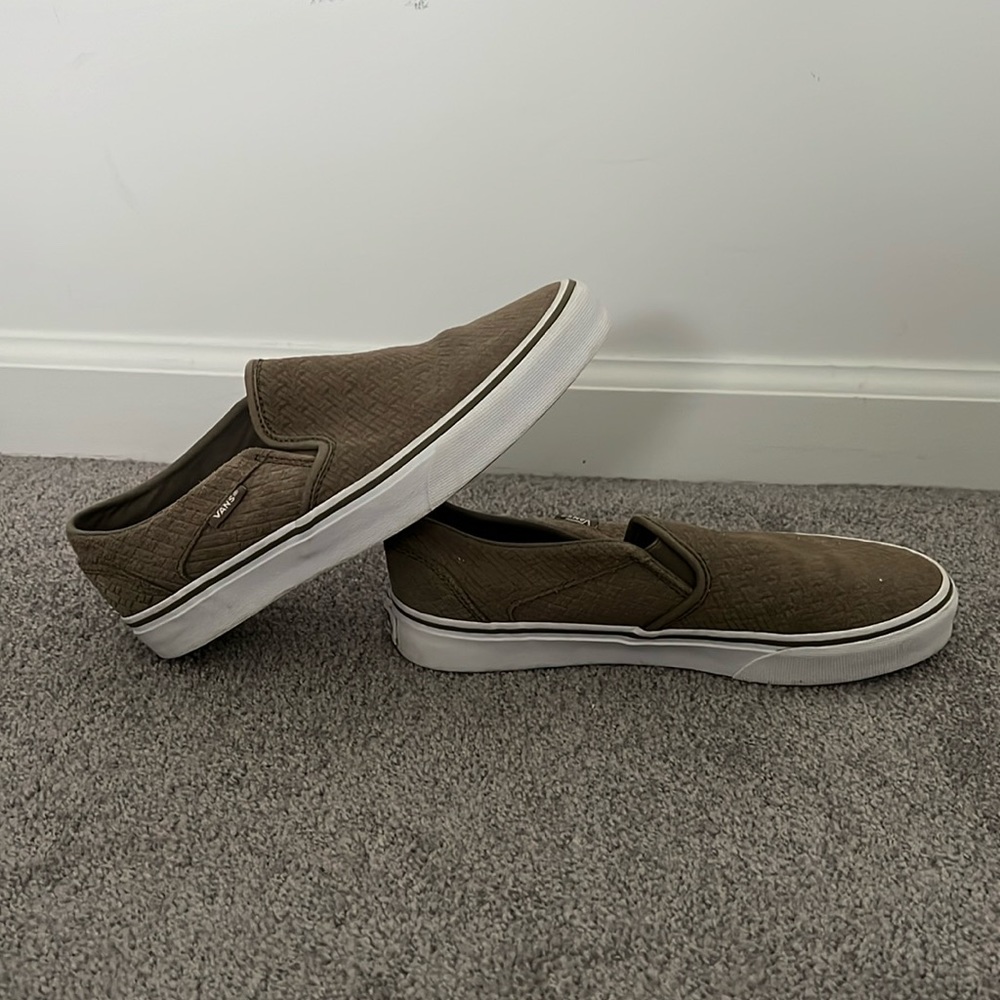 Olive Green Vans